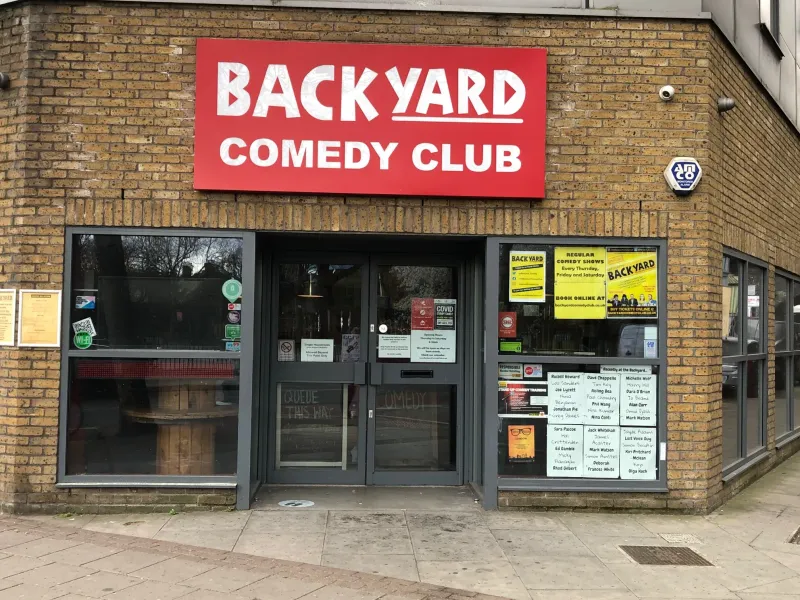Backyard Comedy Club venue in Bethnal Green