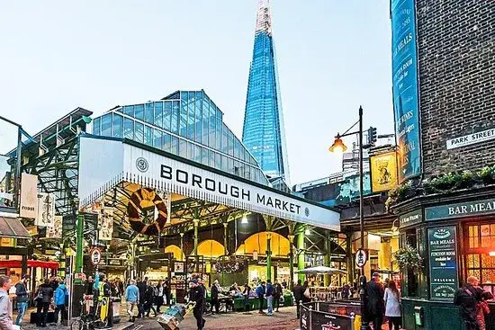 Borough Market food stalls and vendors