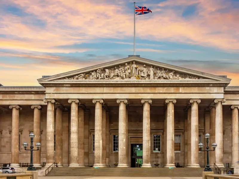 The British Museum Great Court interior