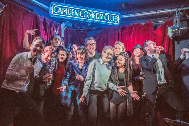 Camden Comedy Club above the Camden Head pub