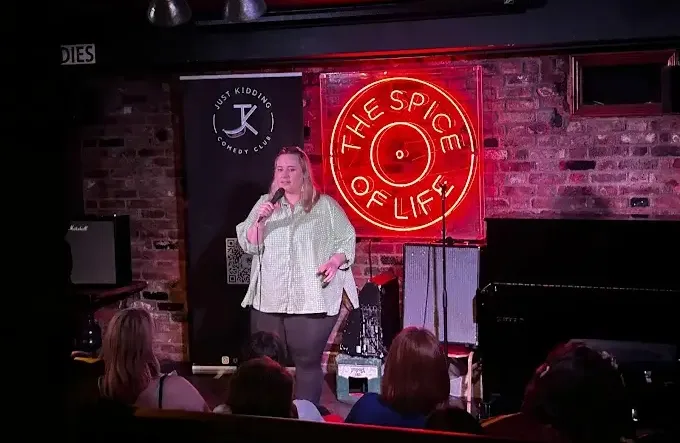 Live comedy night at a central London venue