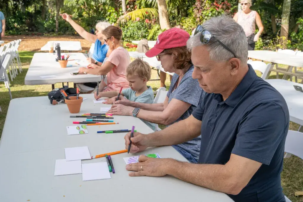 Outdoor plein air painting workshop for groups
