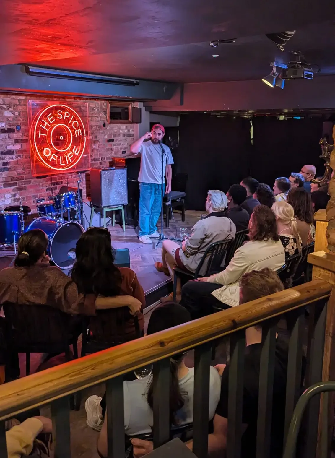 Soho Theatre near Tottenham Court Road in London