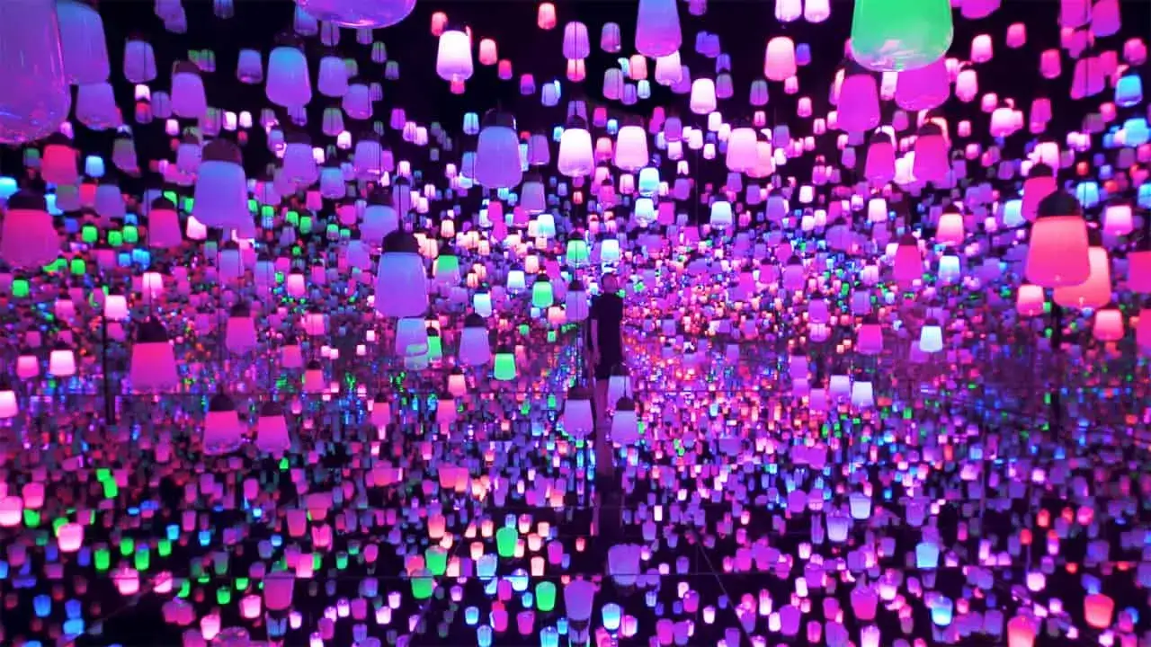 TeamLab Borderless immersive digital art experience