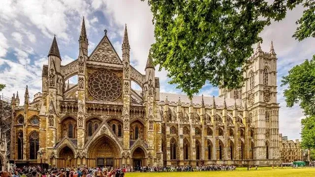 Westminster Abbey exterior in London
